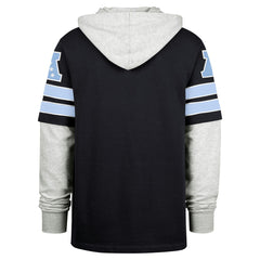 Tennessee Titans 47 brand '47 Double Header Blitz Cornerback Pullover Hoodie