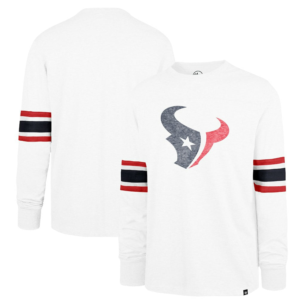 Houston Texans 47 brand '47 Gridiron Premier Brex Long Sleeve T-Shirt