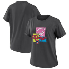 Chicago Cubs WEAR by Erin Andrews Women's Domestic Box Color Boyfriend T-Shirt | MLB On Sale