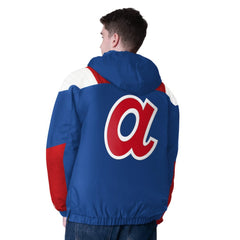 Atlanta Braves Starter Cooperstown Collection Charger Half-Zip Jacket | MLB Shop