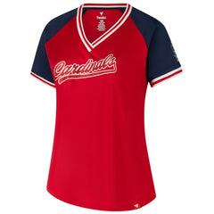 St. Louis Cardinals Profile Women's Plus Size Crossover V-Neck T-Shirt | MLB Shop