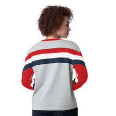 St. Louis Cardinals Starter Women's Triple A Fashion Color Block Long Sleeve Top | MLB Sale