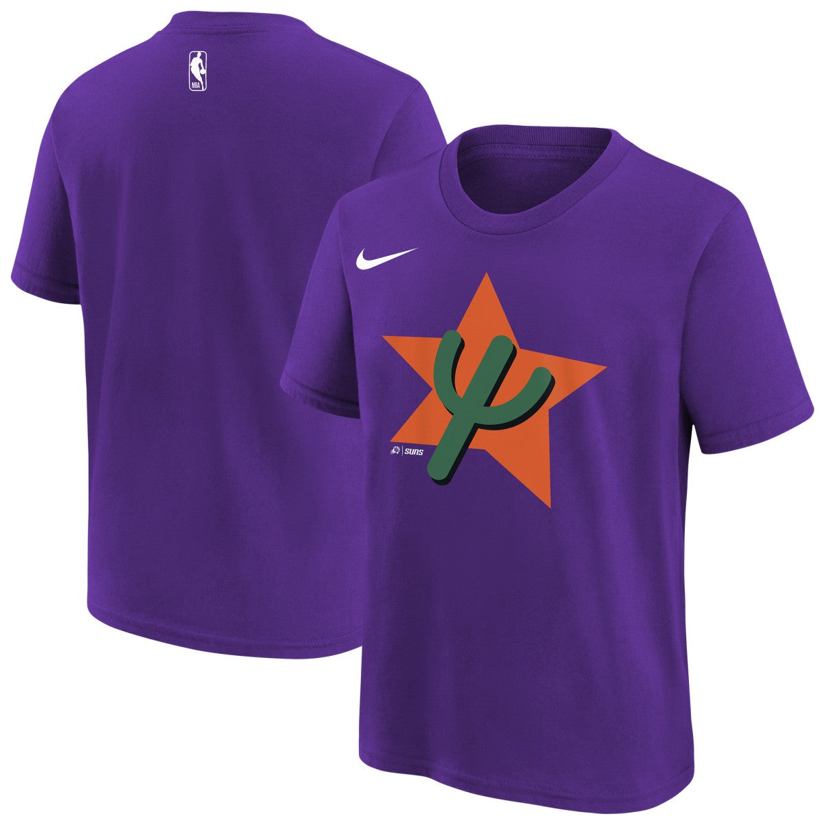 Phoenix Suns Youth 2025/26 City Edition Essential Logo T-Shirt For Sale
