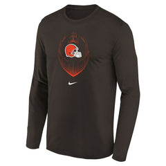 Cleveland Browns Nike Preschool Legend Icon Long Sleeve T-Shirt