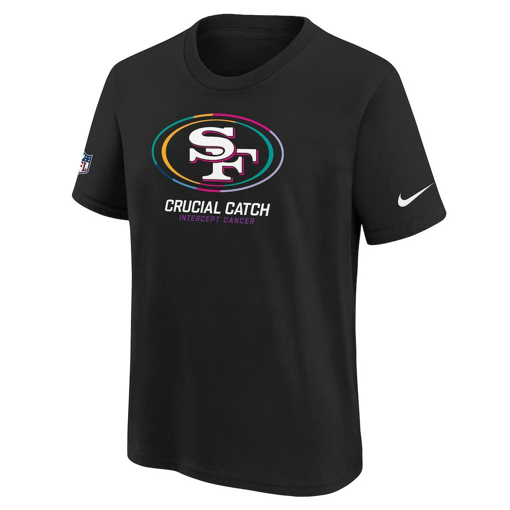 San Francisco 49ers Nike Youth 2024 NFL Crucial Catch T-Shirt