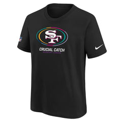 San Francisco 49ers Nike Youth 2024 NFL Crucial Catch T-Shirt