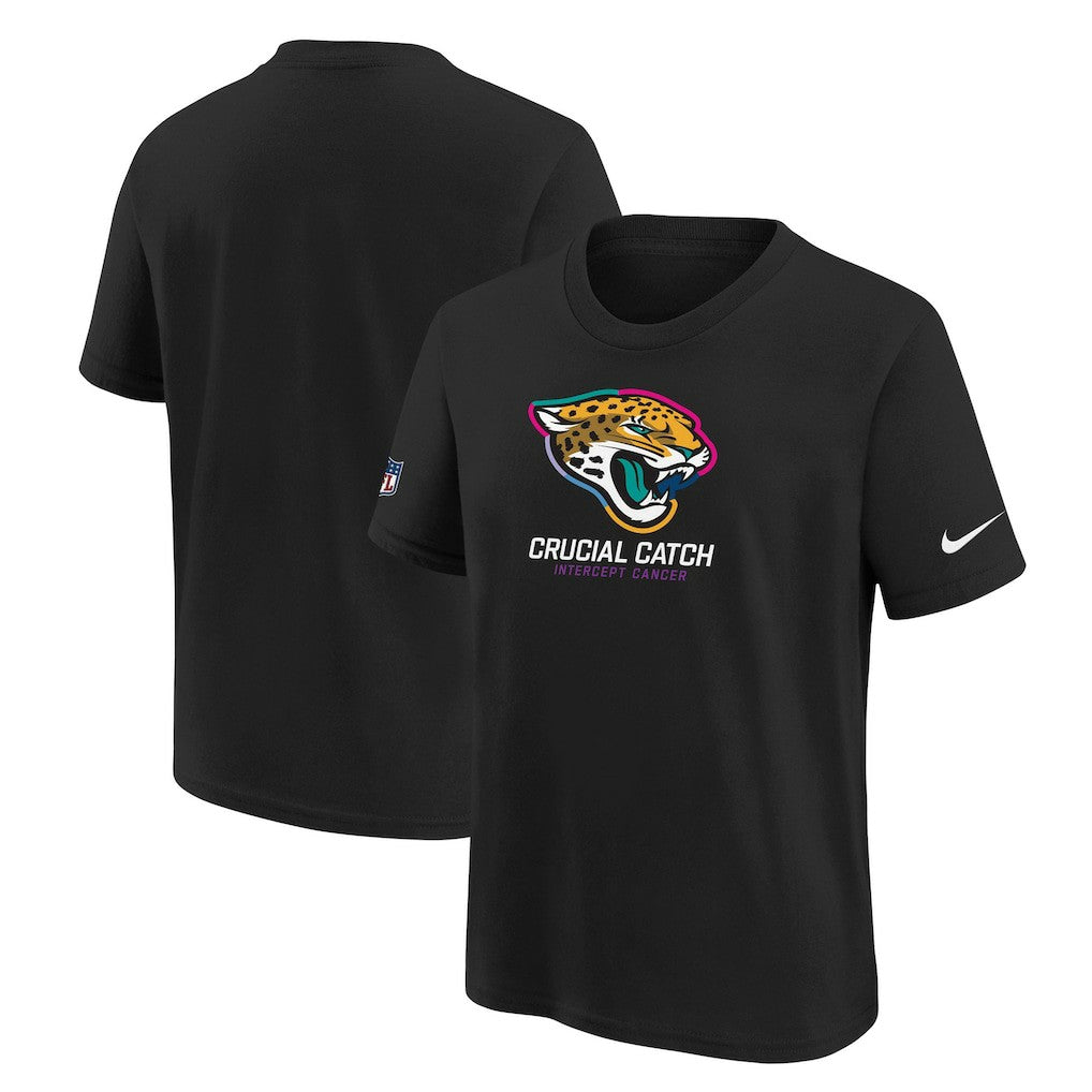 Jacksonville Jaguars Nike Youth 2024 NFL Crucial Catch T-Shirt