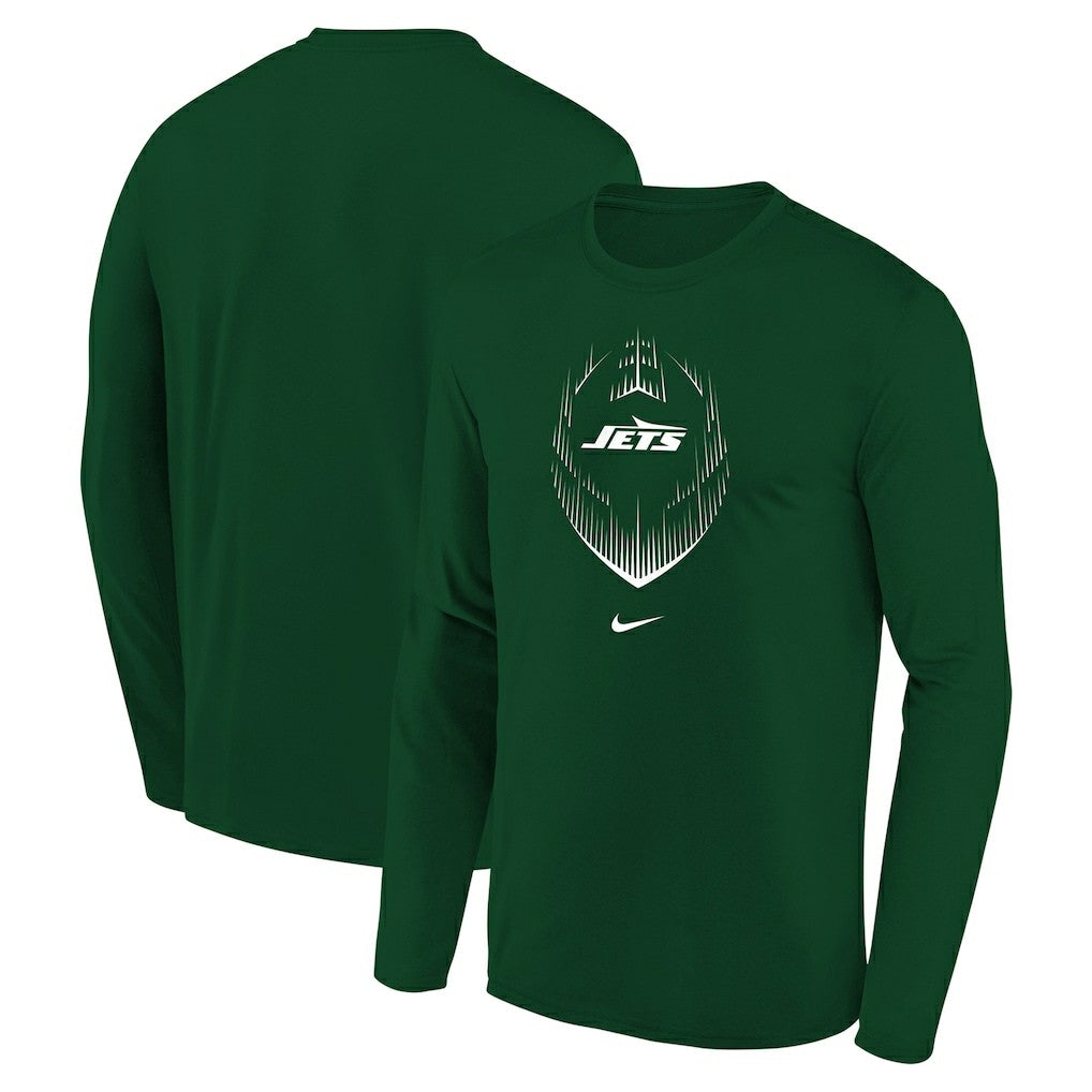 New York Jets Nike Youth Legend Icon Long Sleeve T-Shirt