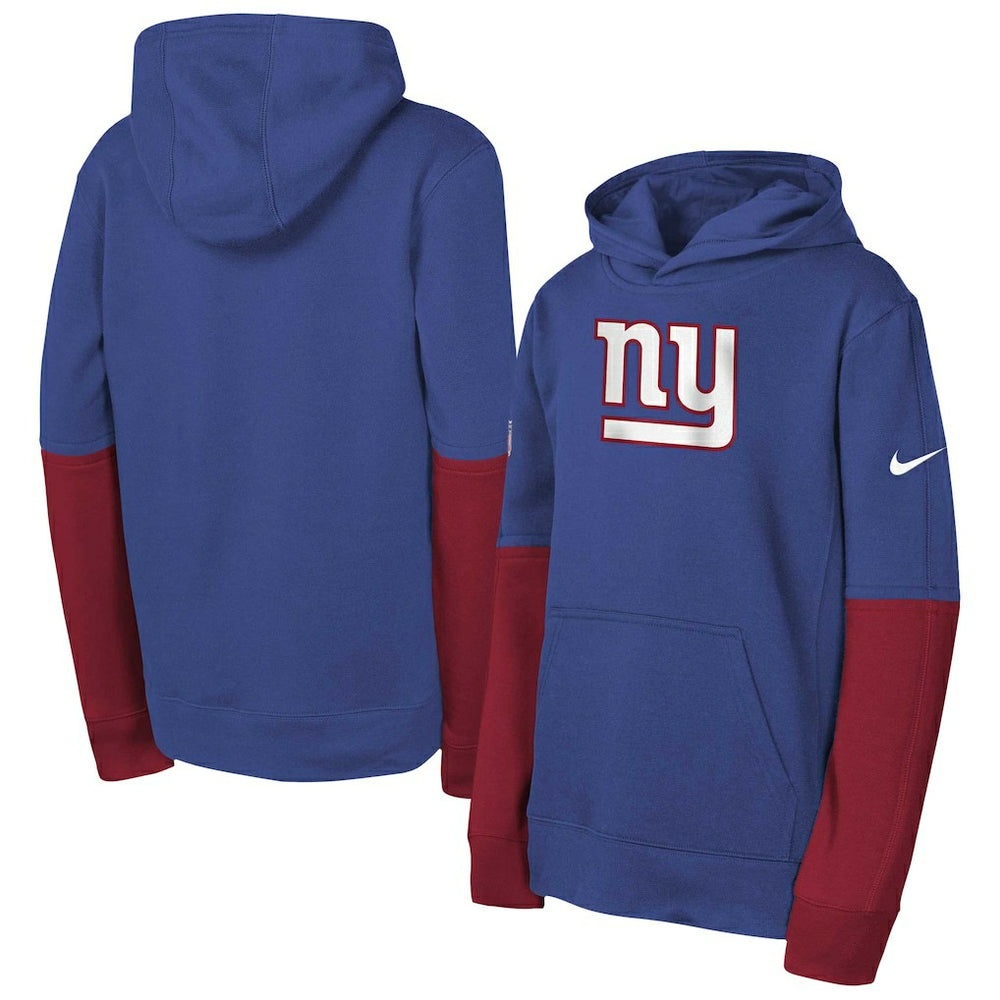 New York Giants Nike Youth Club Pullover Hoodie