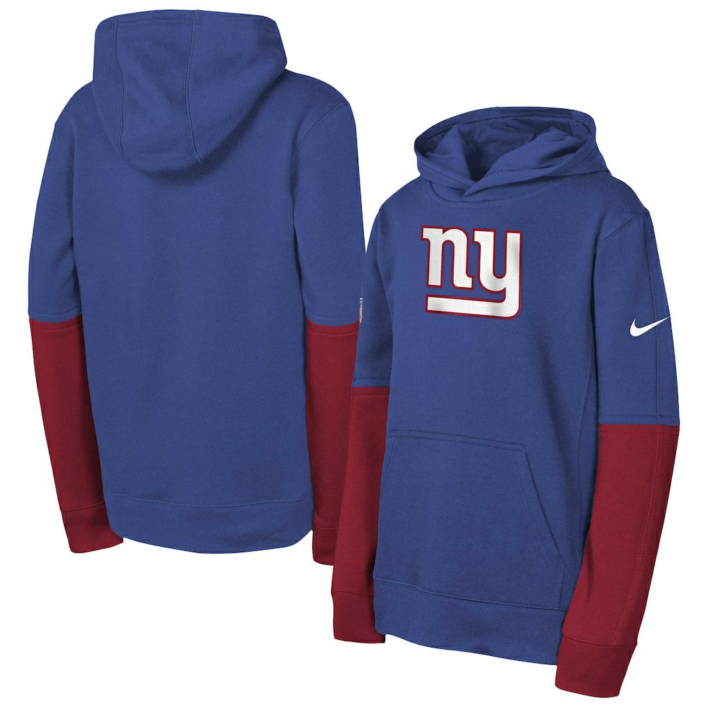 New York Giants Nike Youth Club Pullover Hoodie