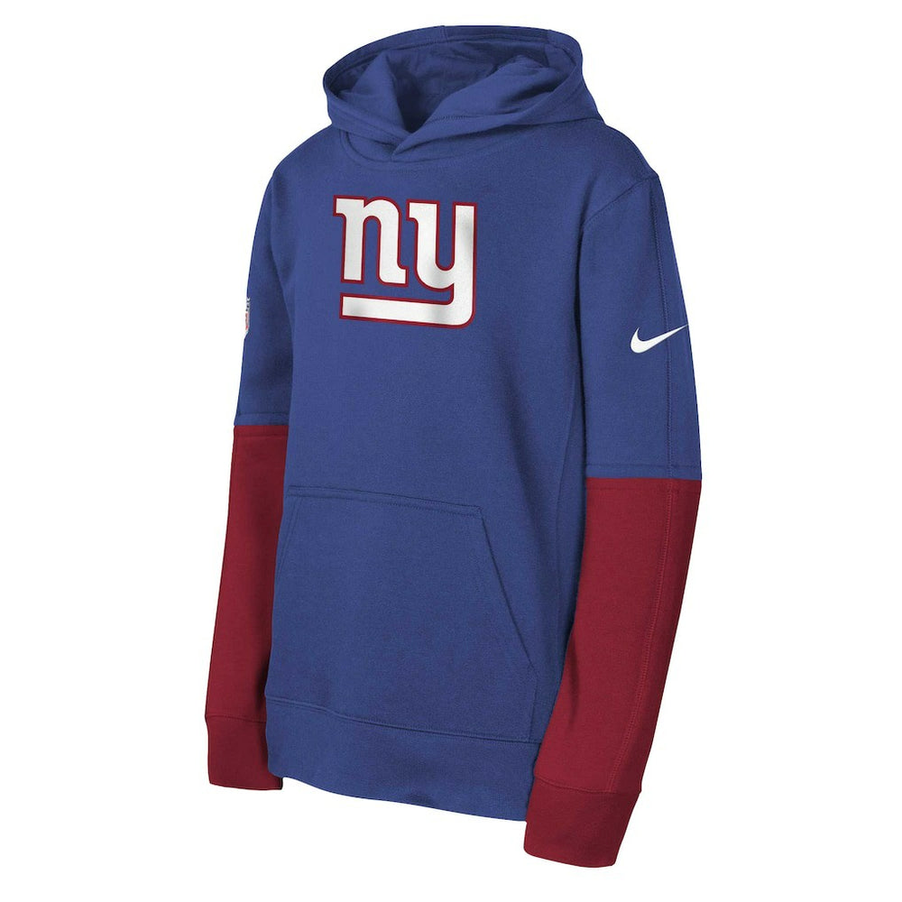 New York Giants Nike Youth Club Pullover Hoodie
