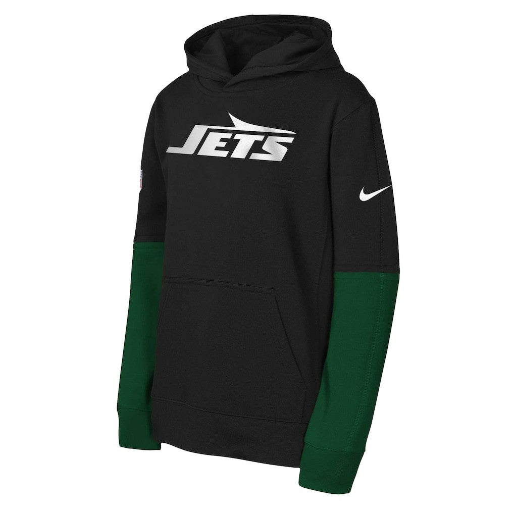New York Jets Nike Youth Club Pullover Hoodie