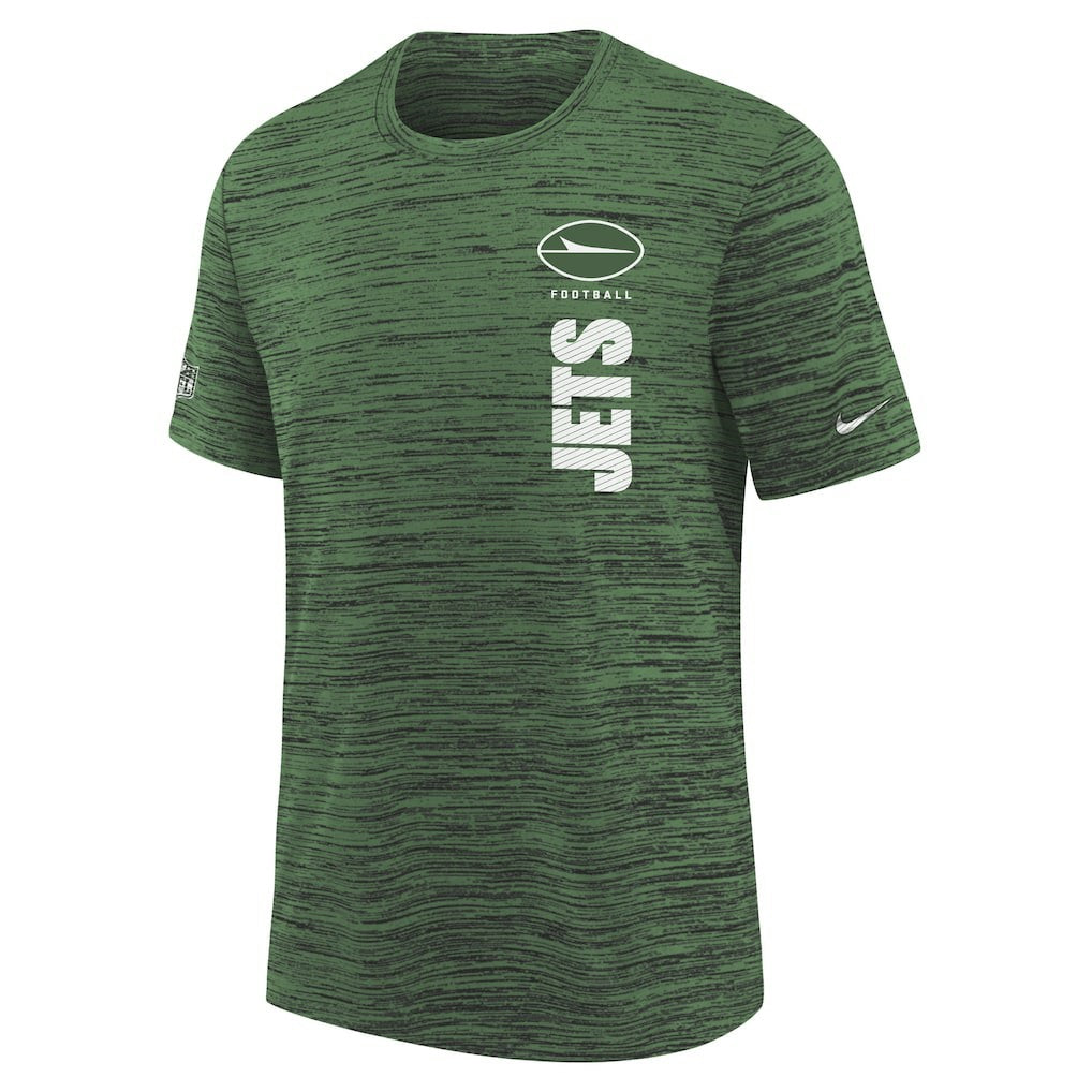 New York Jets Nike Youth Sideline Velocity Performance T-Shirt