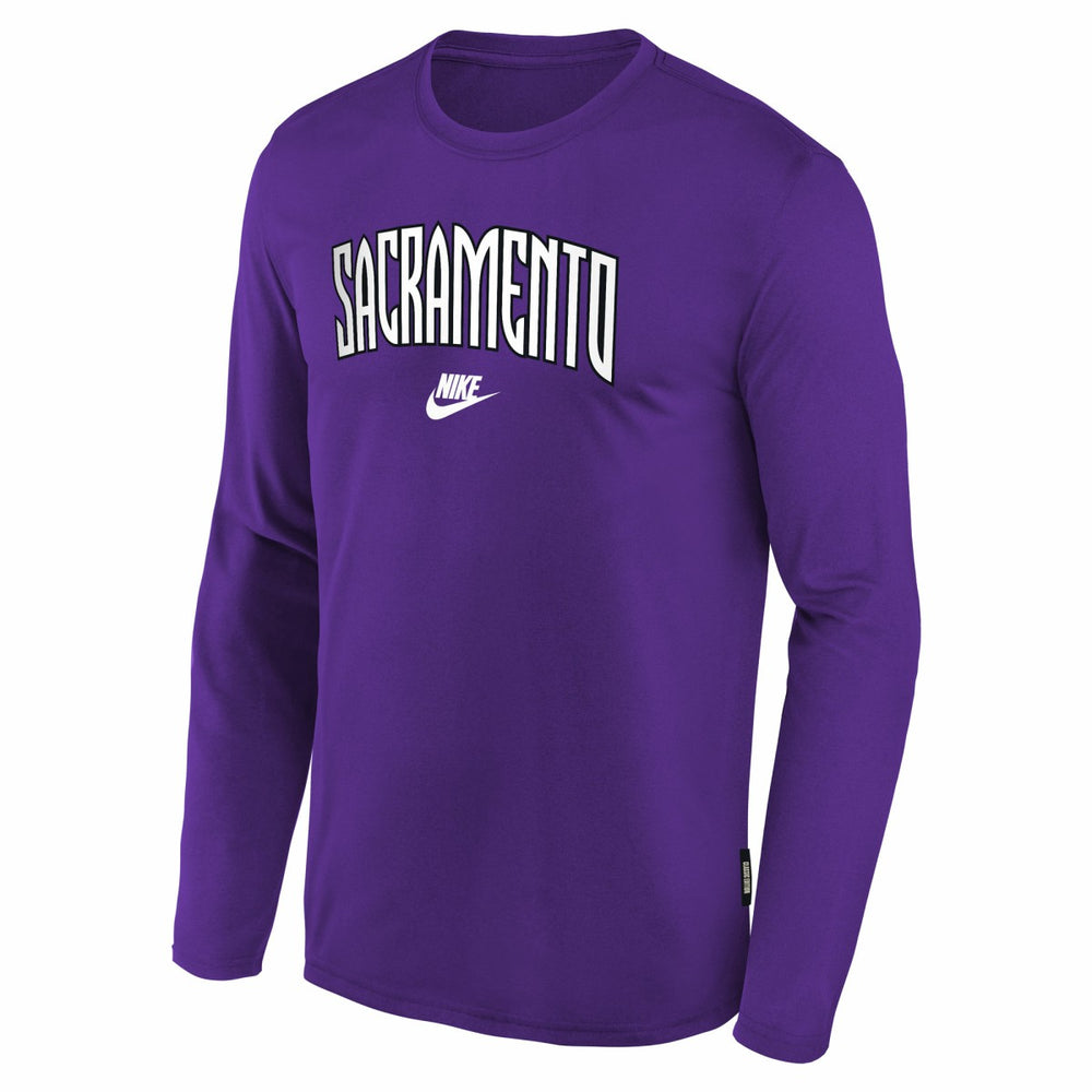 Sacramento Kings Youth Hardwood Classics Long Sleeve T-Shirt Discount