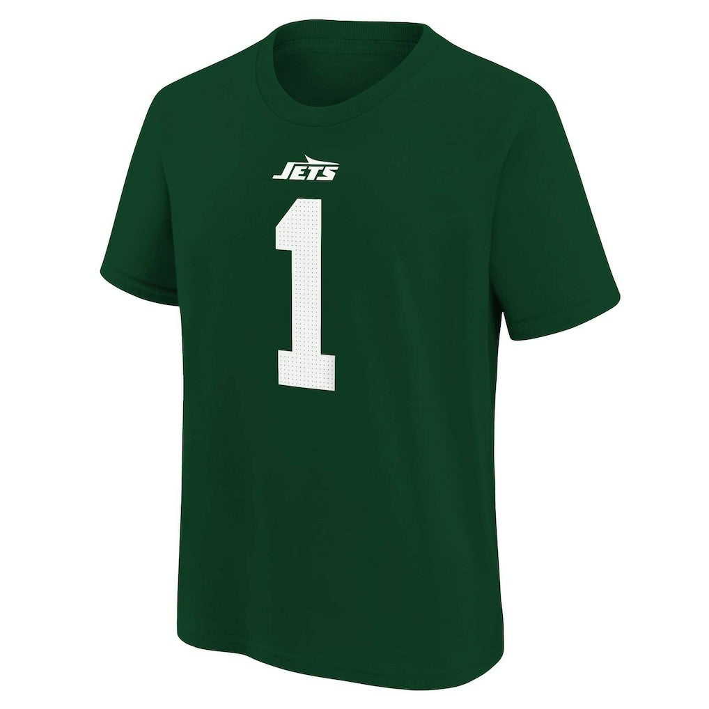 New York Jets Nike Ahmad Sauce Gardner  Youth Player Name & Number T-Shirt