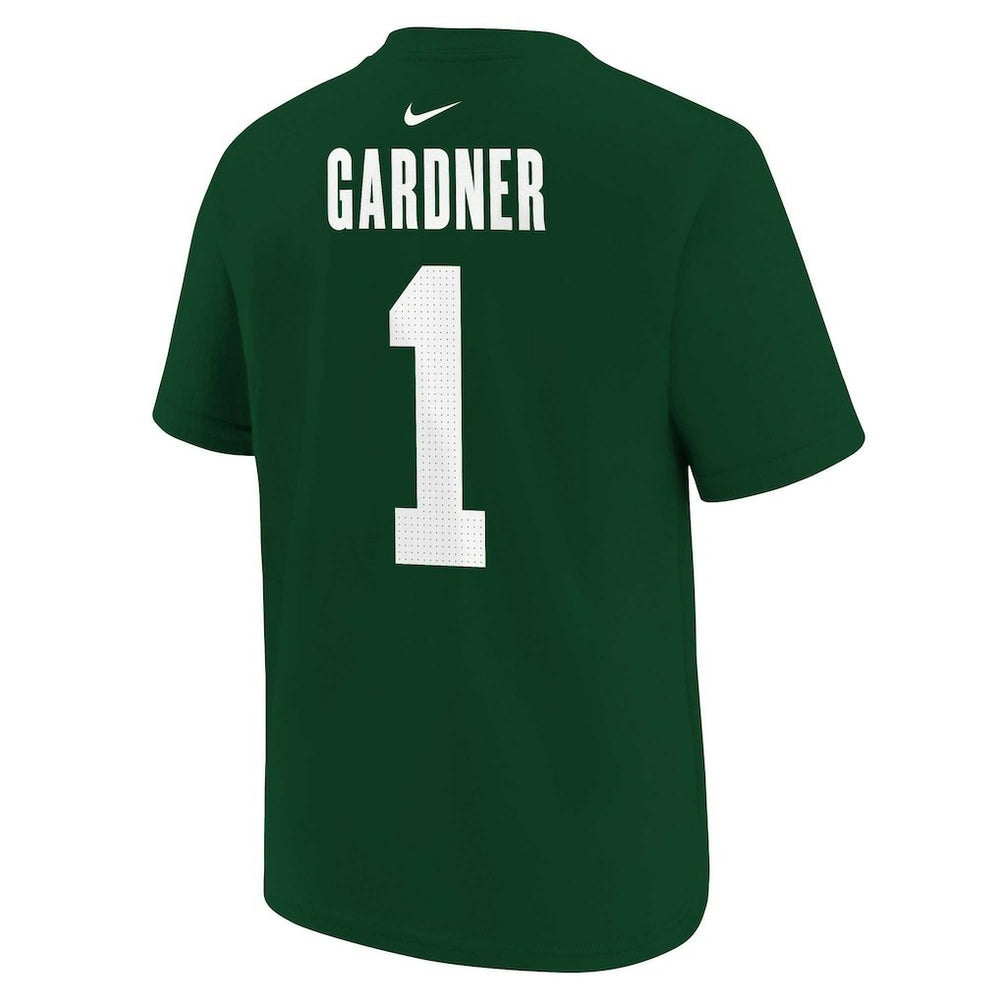 New York Jets Nike Ahmad Sauce Gardner  Youth Player Name & Number T-Shirt