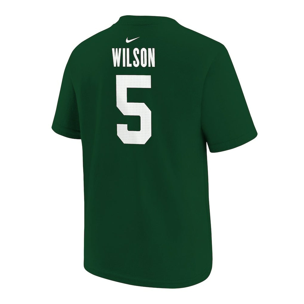 New York Jets Nike Garrett Wilson  Youth Player Name & Number T-Shirt
