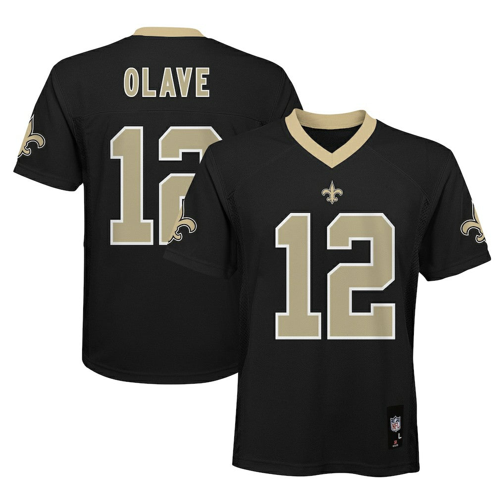New Orleans Saints  Chris Olave  Youth Replica Player Jersey