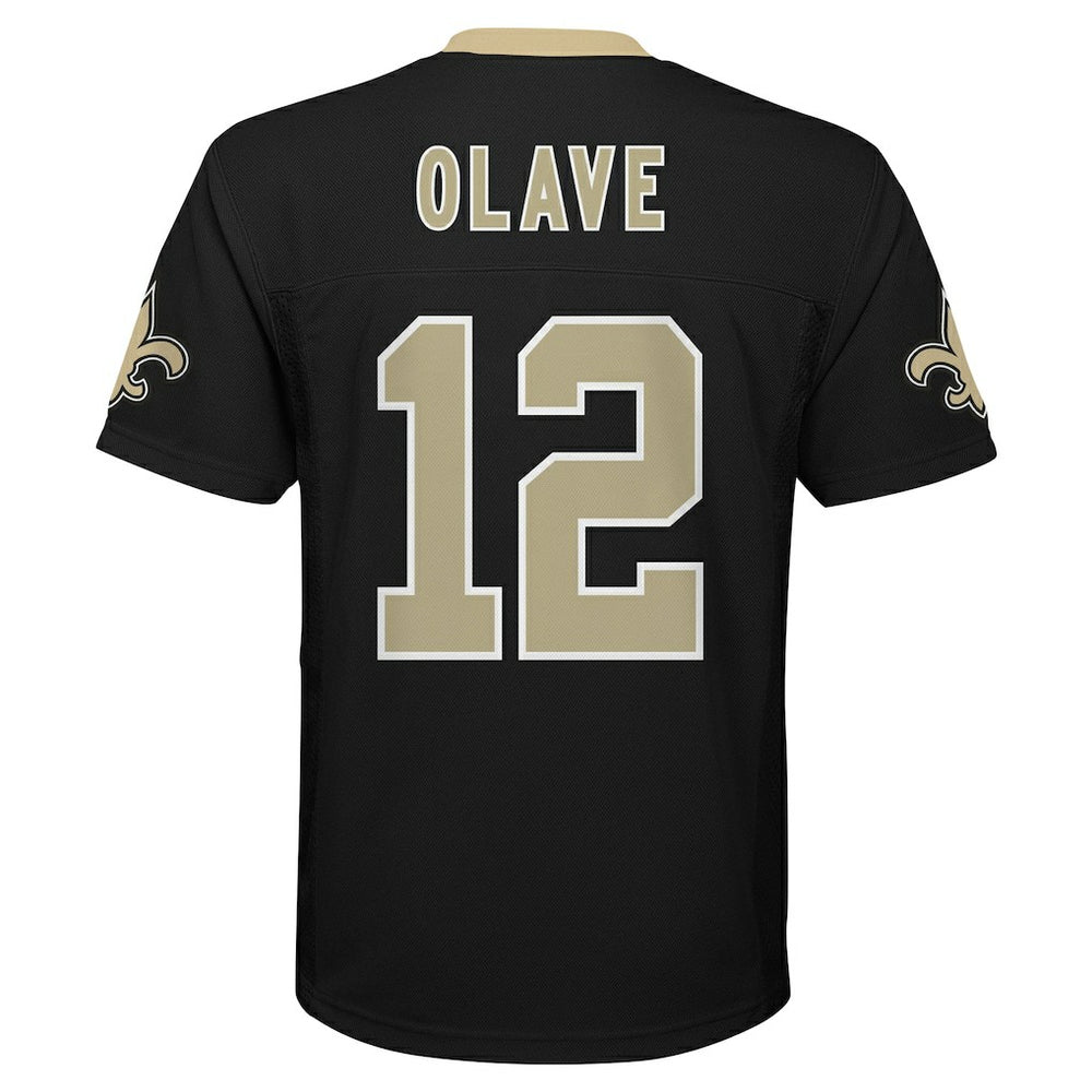 New Orleans Saints  Chris Olave  Youth Replica Player Jersey