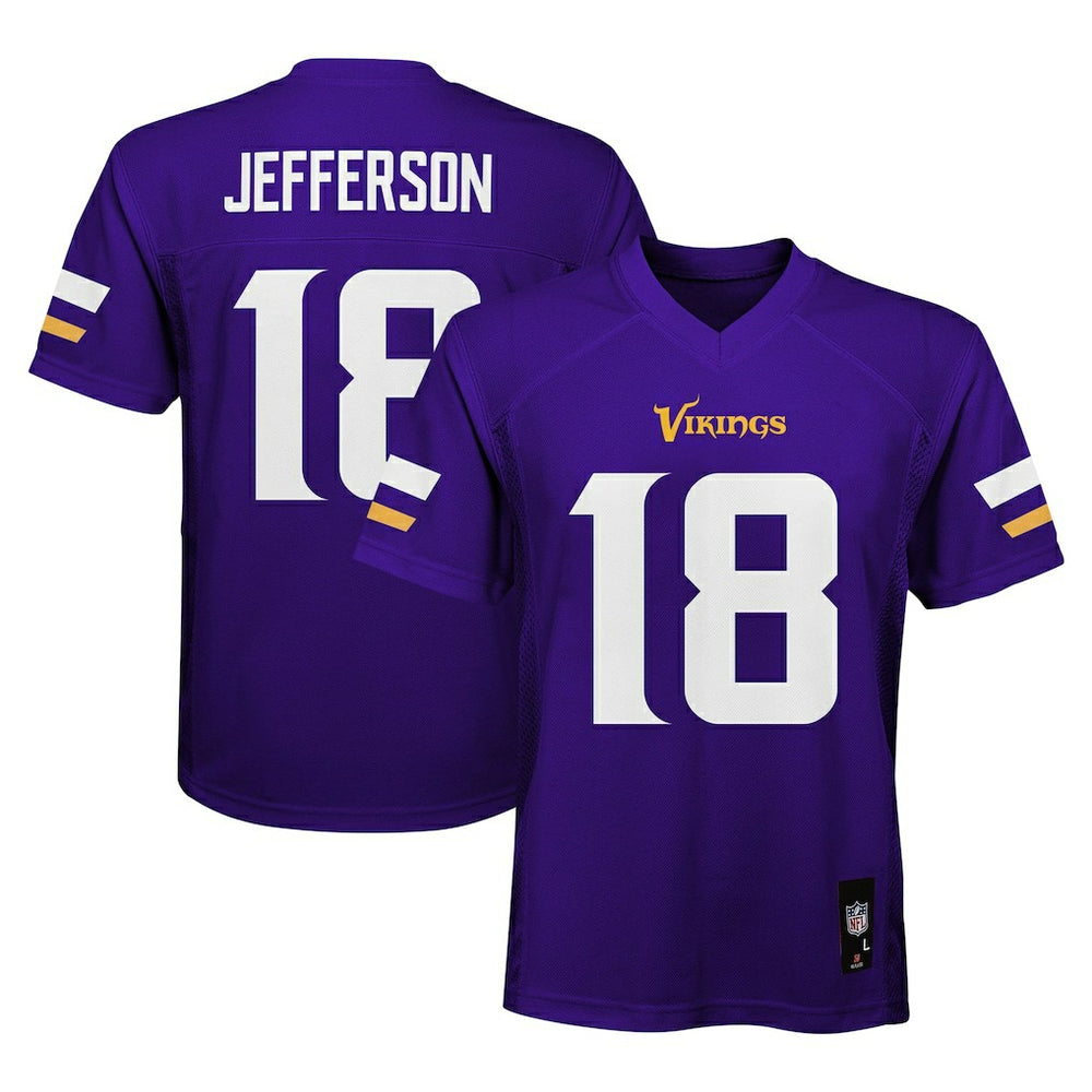 Minnesota Vikings  Justin Jefferson  Preschool Replica Player Jersey
