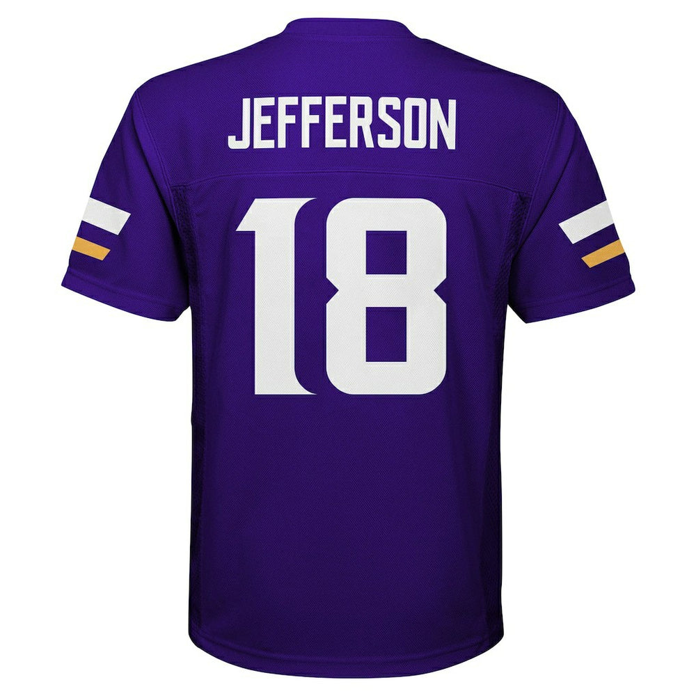 Minnesota Vikings  Justin Jefferson  Preschool Replica Player Jersey