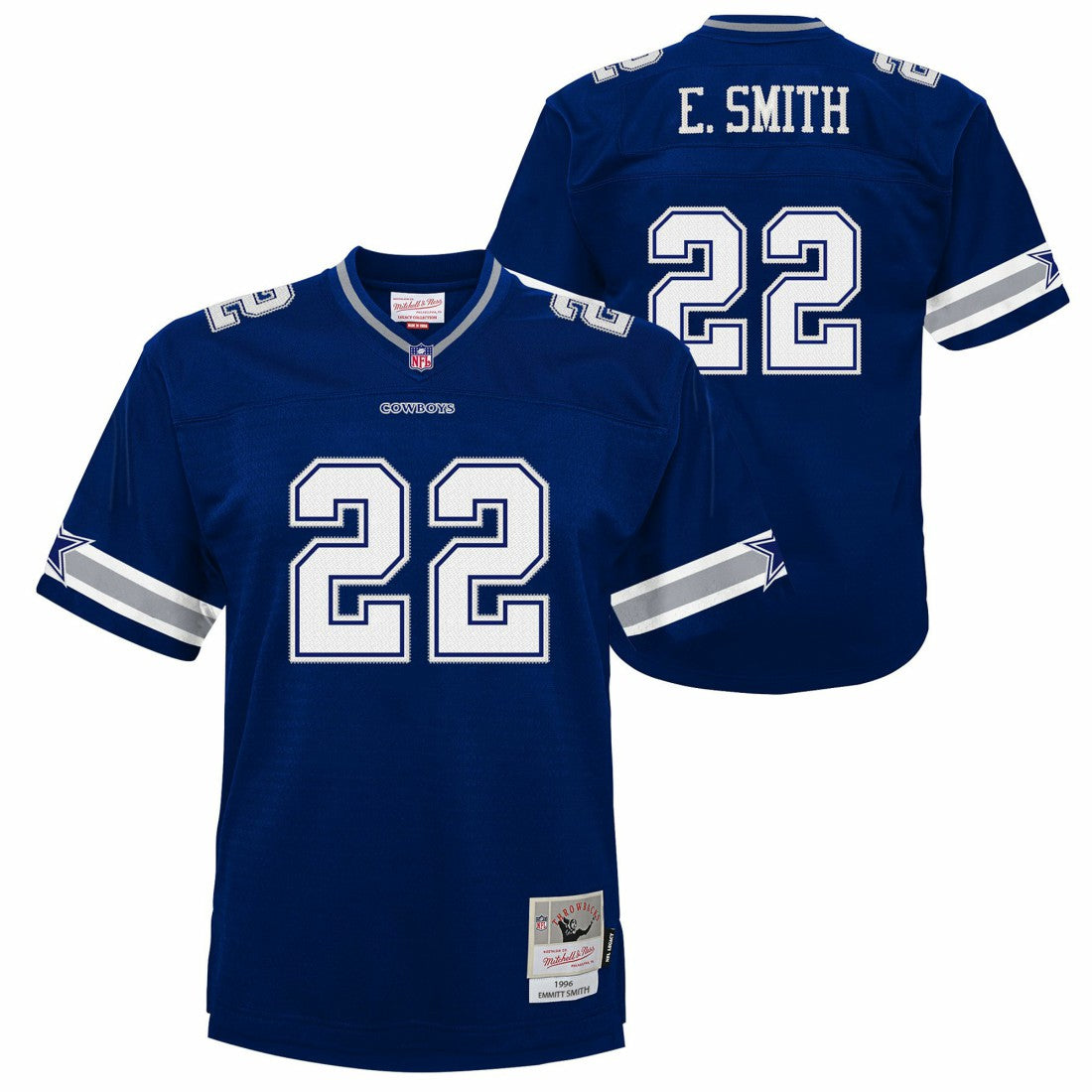 Dallas Cowboys Mitchell & Ness Emmitt Smith  Youth 1996 Legacy Jersey