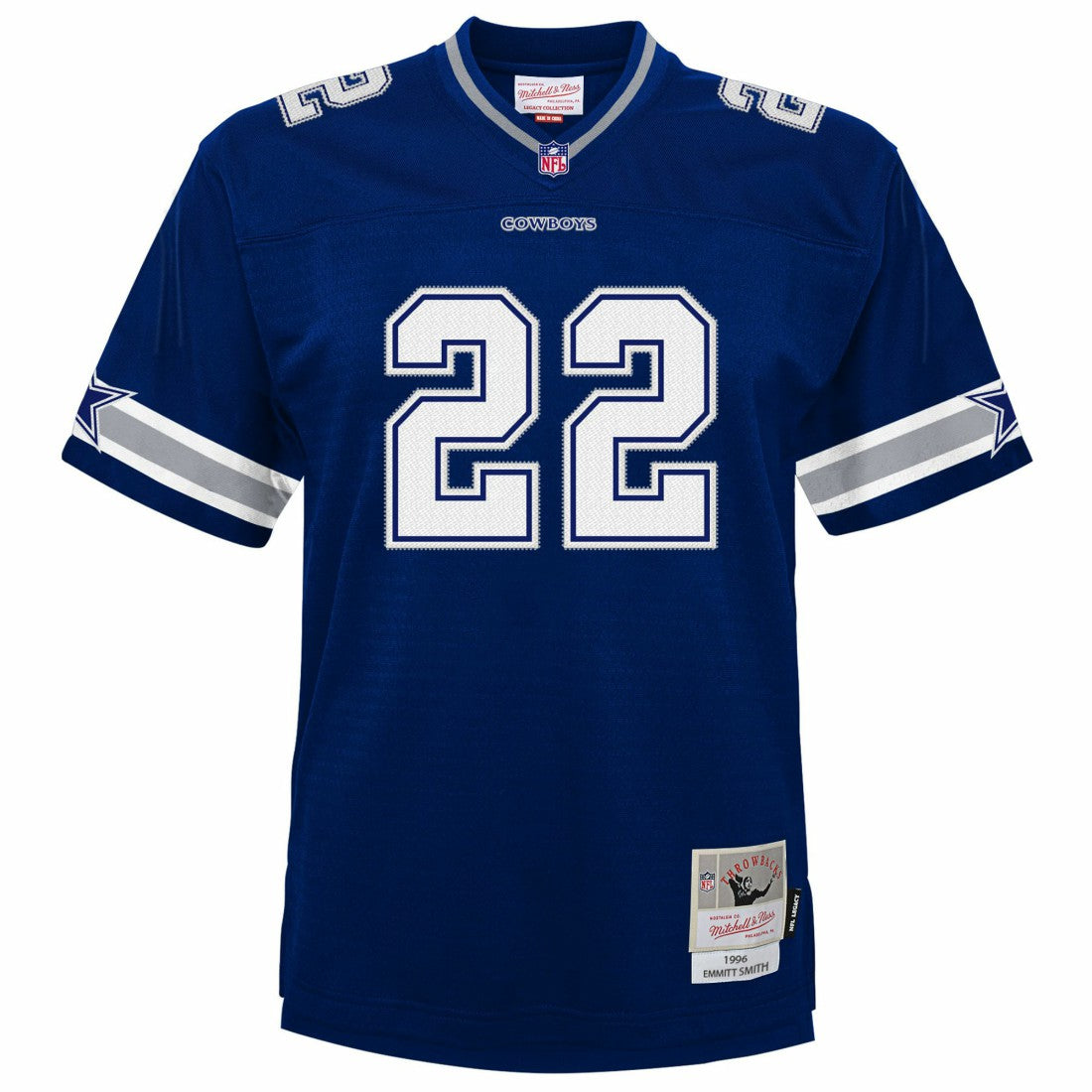 Dallas Cowboys Mitchell & Ness Emmitt Smith  Youth 1996 Legacy Jersey