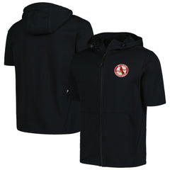 St. Louis Cardinals Levelwear Recruit Short Sleeve Full-Zip Hoodie | MLB On Sale