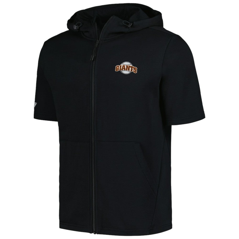 San Francisco Giants Levelwear Recruit Short Sleeve Full-Zip Hoodie | MLB Online