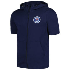 Detroit Tigers Levelwear Recruit Short Sleeve Full-Zip Hoodie | MLB Near me