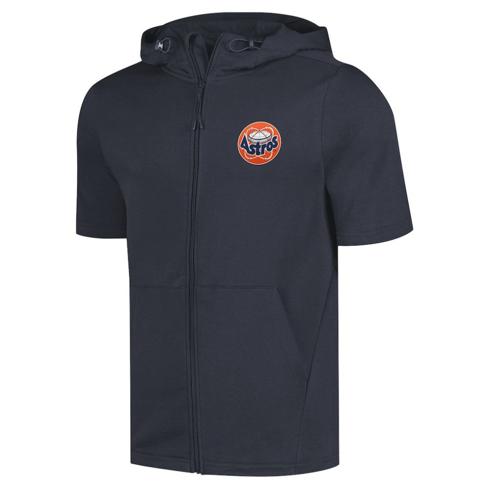 Houston Astros Levelwear Recruit Short Sleeve Full-Zip Hoodie | MLB Sale