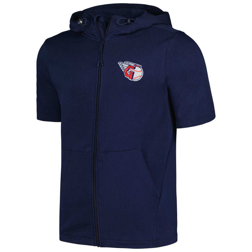 Cleveland Guardians Levelwear Recruit Short Sleeve Full-Zip Hoodie | MLB Near me
