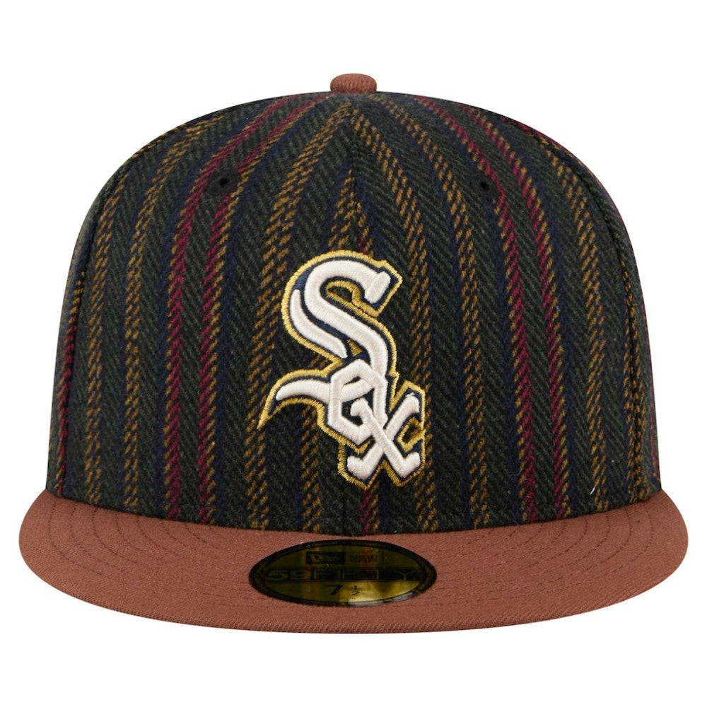 Chicago White Sox New Era Vintage Herringbone 59FIFTY Fitted Hat | MLB US