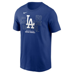 Mookie Betts Los Angeles Dodgers Nike 2024 MLB World Tour Seoul Series Player Name & Number Event Stack T-Shirt | MLB Online
