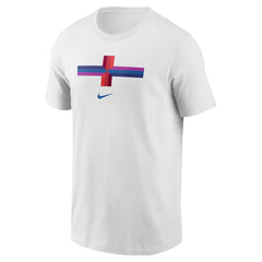 England National Team Localized Core Cotton T-Shirt White - Nike