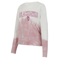 Chicago Blackhawks Concepts Sport Women's Orchard Tie-Dye Long Sleeve Top Outlet