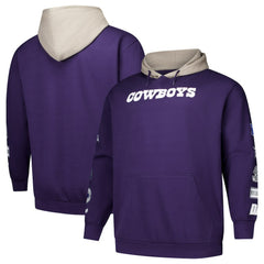 Dallas Cowboys Fanatics Big & Tall Patched Out Pullover Hoodie