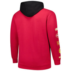San Francisco 49ers Fanatics Big & Tall Patched Out Pullover Hoodie