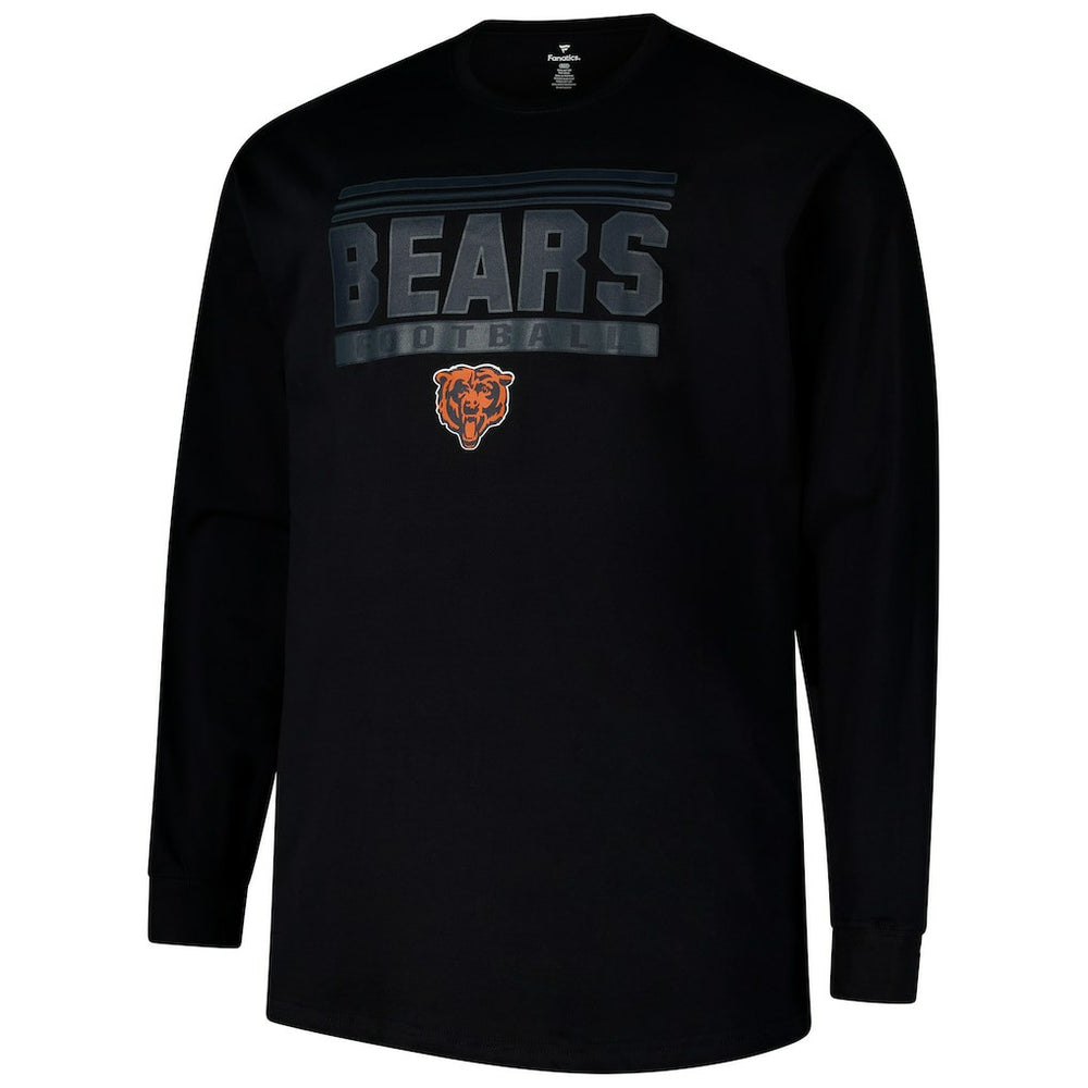 Chicago Bears  Profile Big & Tall Pop Long Sleeve T-Shirt