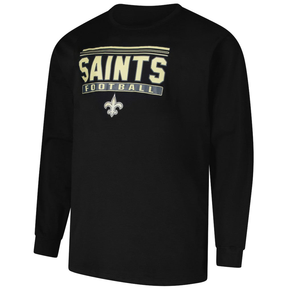 New Orleans Saints  Profile Big & Tall Pop Long Sleeve T-Shirt