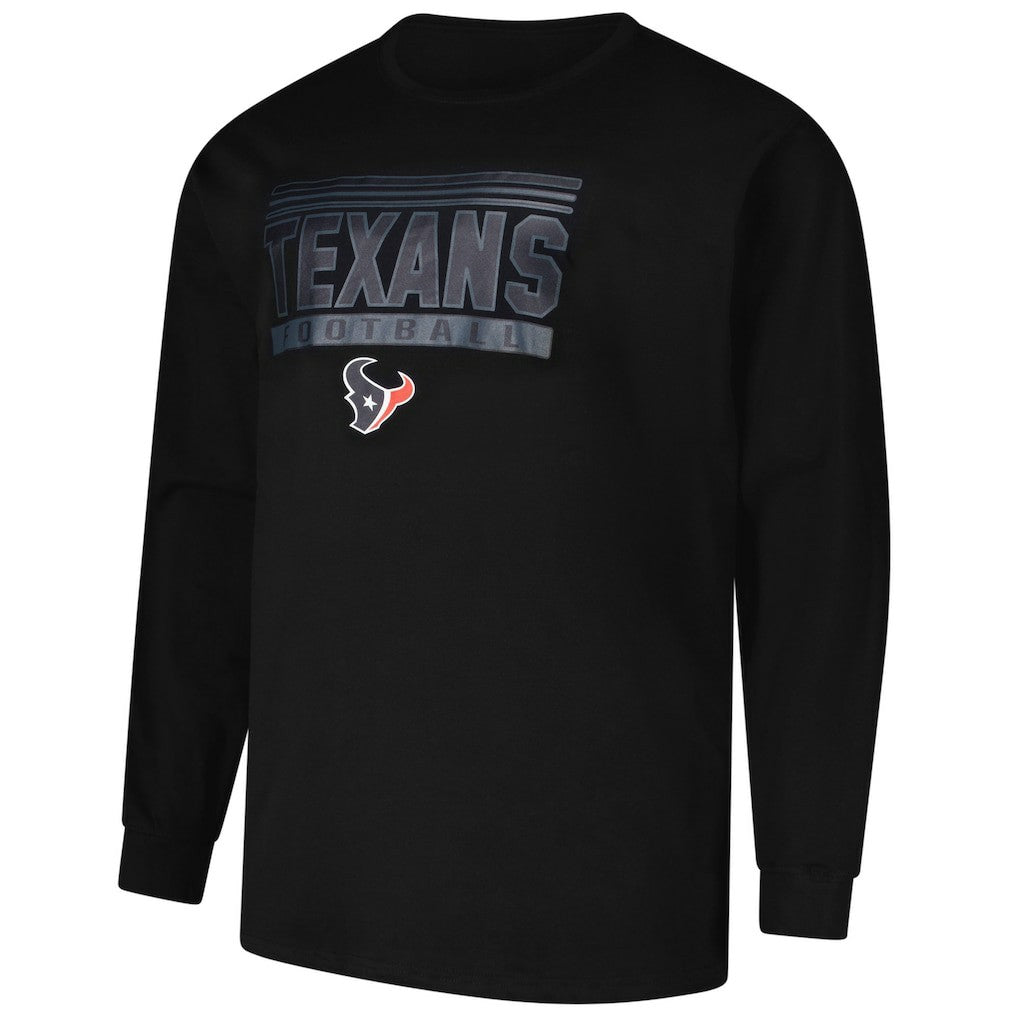 Houston Texans  Profile Big & Tall Pop Long Sleeve T-Shirt
