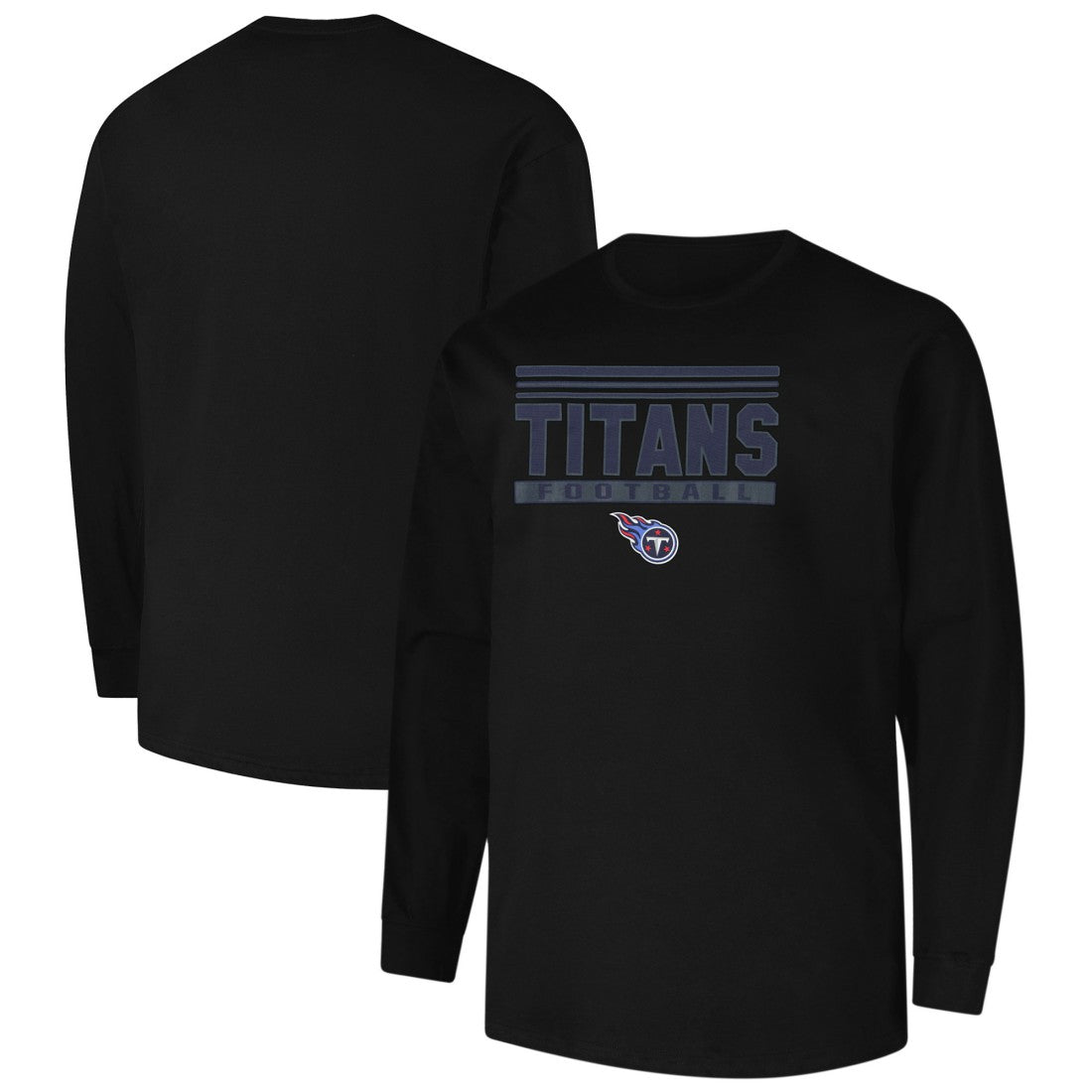 Tennessee Titans  Profile Big & Tall Pop Long Sleeve T-Shirt