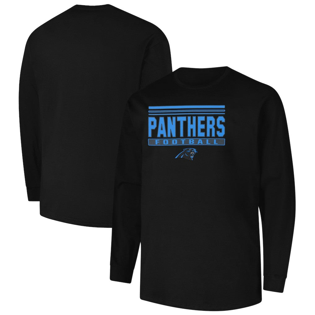 Carolina Panthers  Profile Big & Tall Pop Long Sleeve T-Shirt