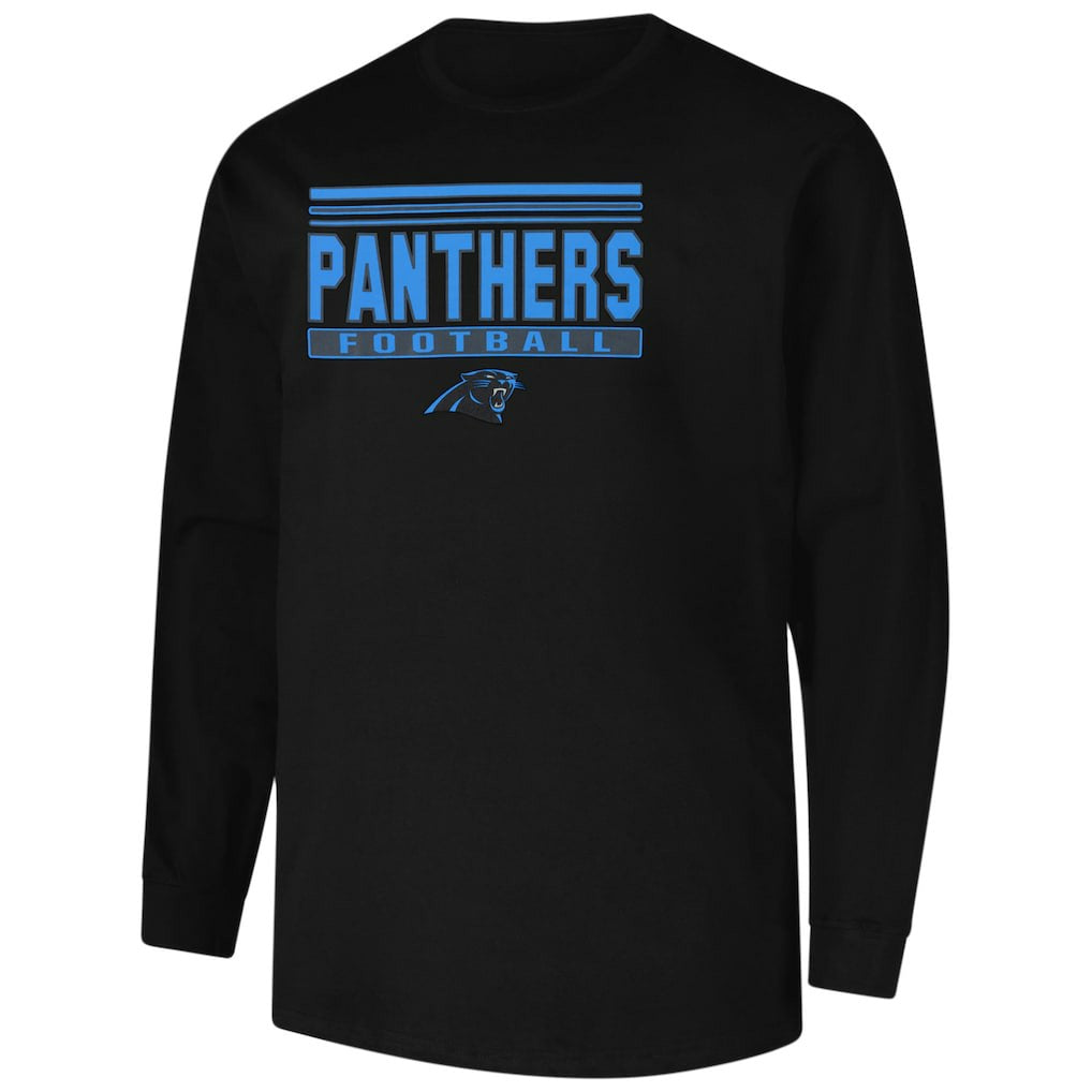 Carolina Panthers  Profile Big & Tall Pop Long Sleeve T-Shirt