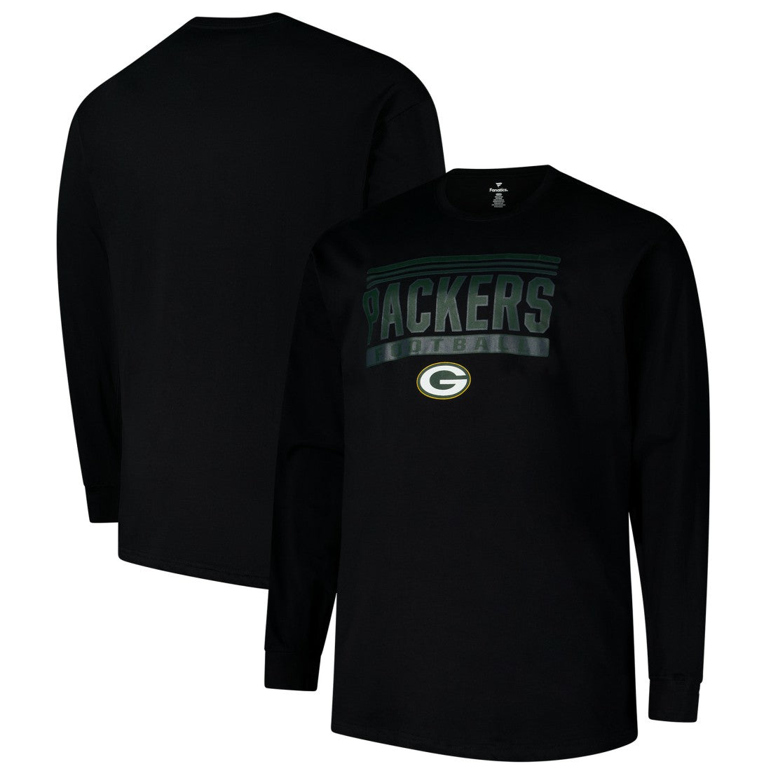 Green Bay Packers  Profile Big & Tall Pop Long Sleeve T-Shirt