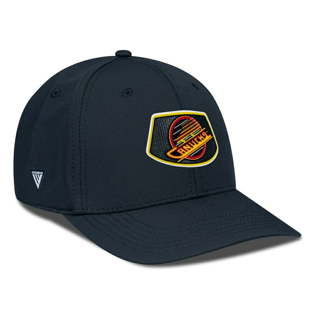 Vancouver Canucks Levelwear Retro Skylight Rise Flex Hat On Sale