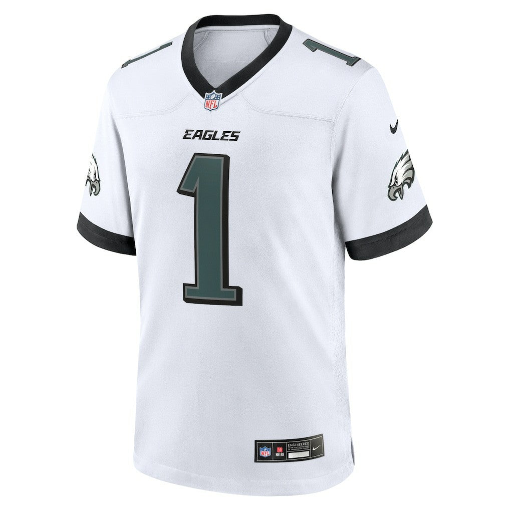 Philadelphia Eagles Nike Jalen Hurts  White Game Jersey