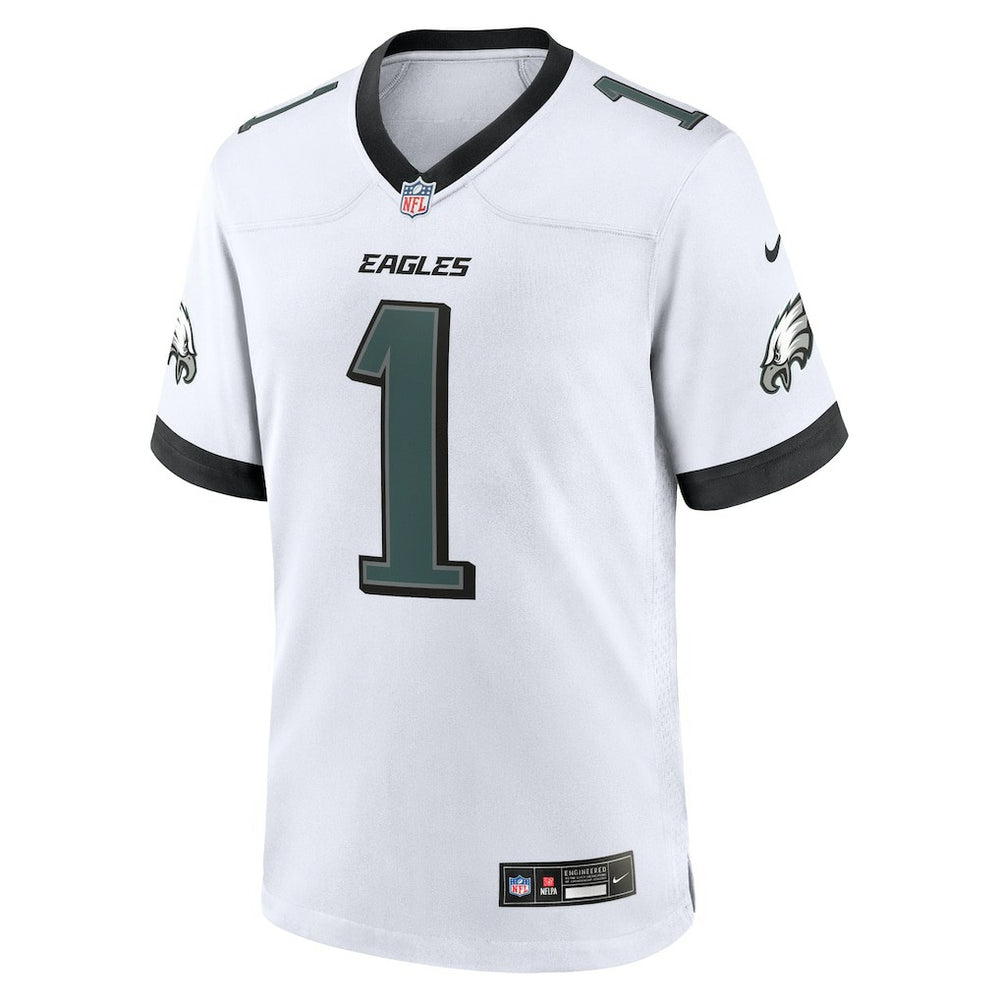 Philadelphia Eagles Nike Jalen Hurts  White Game Jersey