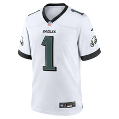 Philadelphia Eagles Nike Jalen Hurts  White Game Jersey