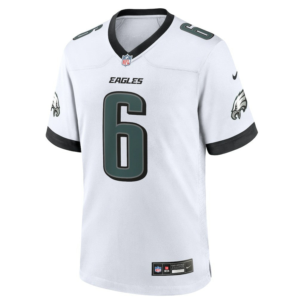 Philadelphia Eagles Nike DeVonta Smith  White Game Jersey